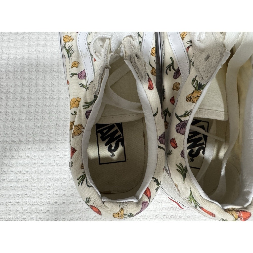 Size 6 - VANS Old Skool Floral Women's Size 6 - Picture 5 of 7